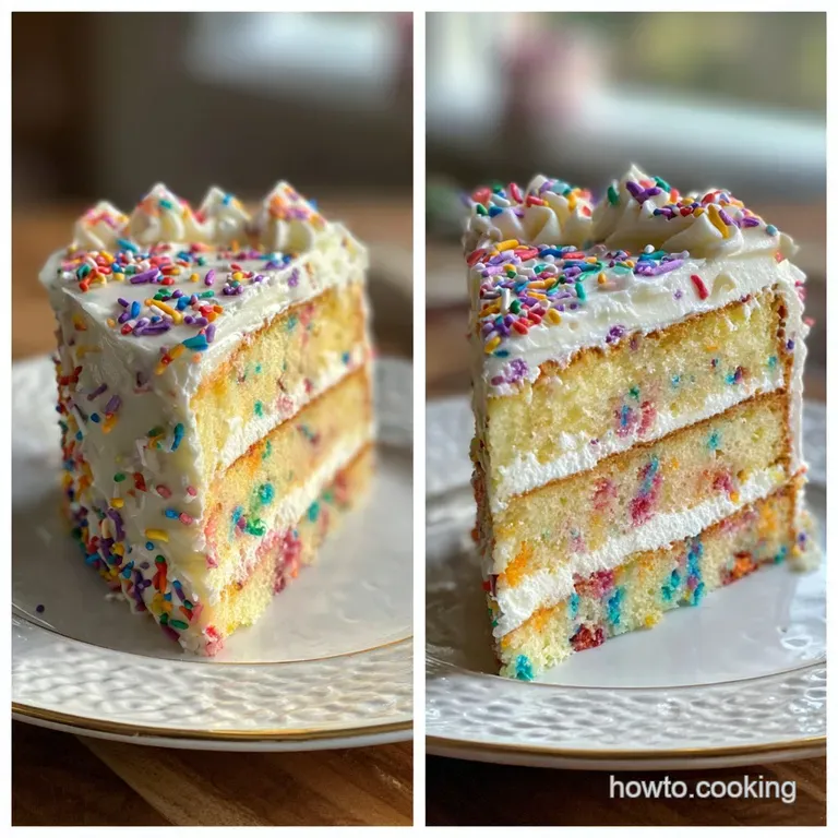 Funfetti Cake: Velvety Crumb Method