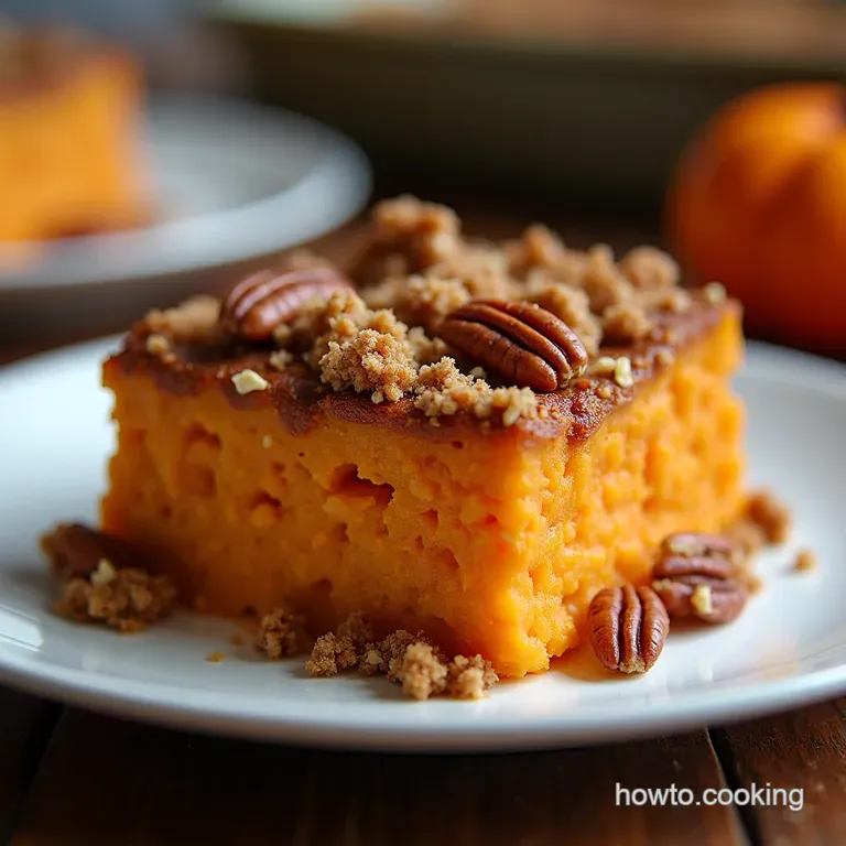 Velvety Sweet Potato Casserole with Pecan Streusel Topping