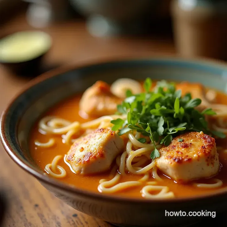 The Ultimate Comfort Bowl Vietnameseinspired Chicken Noodle Soup Pho Ga presentation