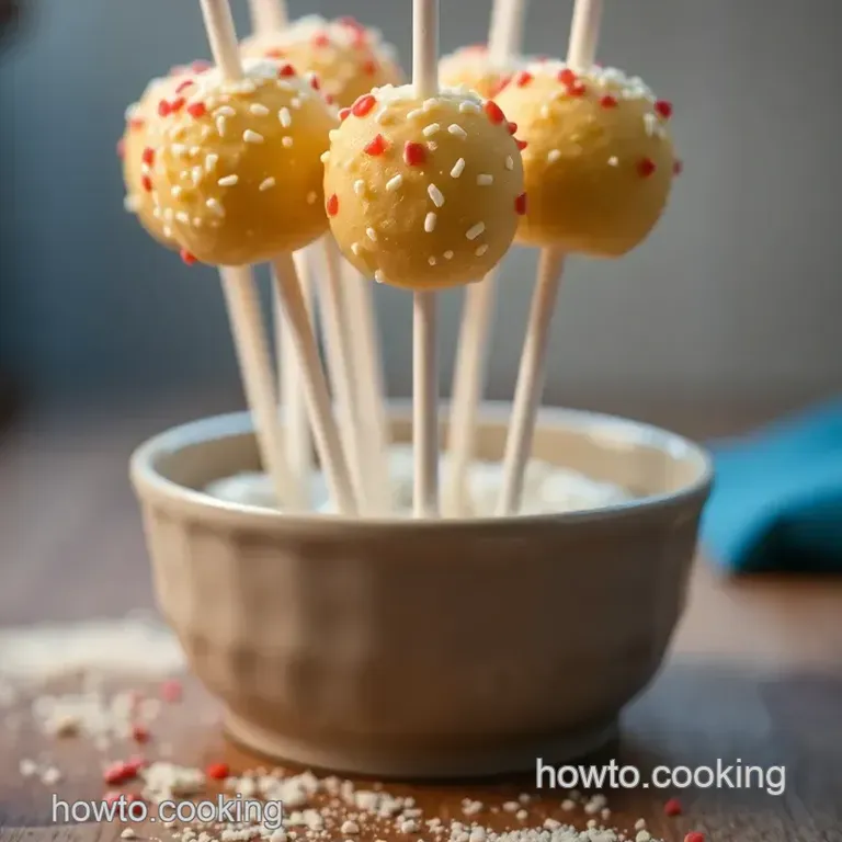 Whimsical Stick Cake Pops: a Perfect Sweet Treat for Any Occasion presentation