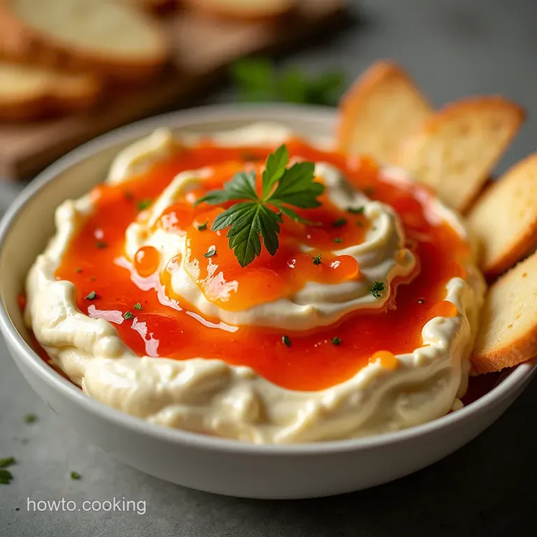 The Fiery Velvet Easy Pepper Jelly Cheese Dip Recipe