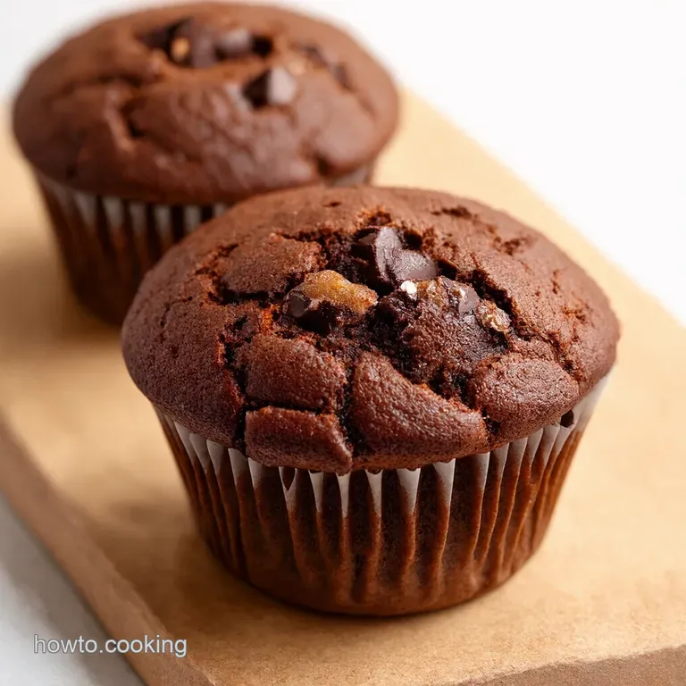 Wholesome Banana Chocolate Chip Muffins