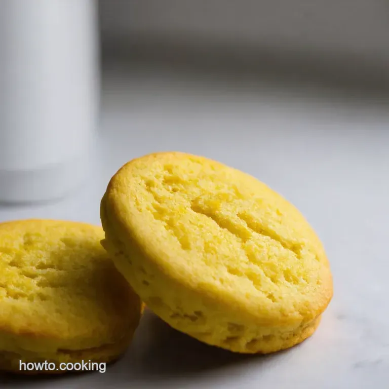 Zesty Lemon Burst Cookies Sunshine in Every Bite presentation