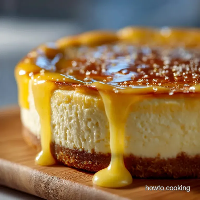 The Zesty Revelation New York Style Lemon Cheesecake with Silky Homemade Lemon Curd