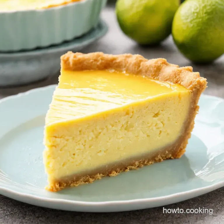 Zesty Lime Pie A Slice of Sunshine