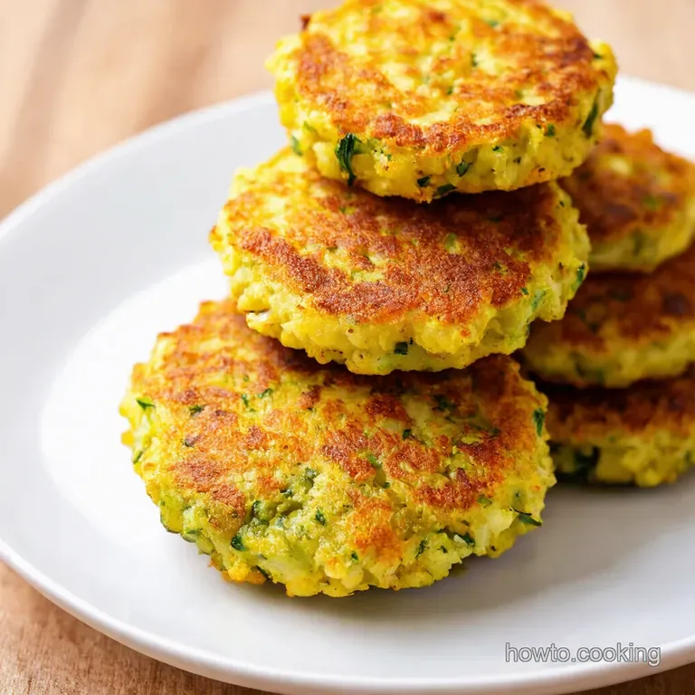 Zucchini Fritters Crispy Summer Bites presentation